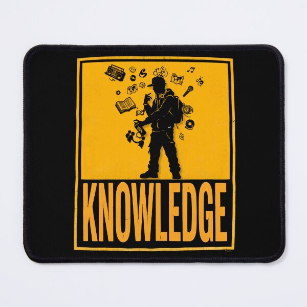Item preview, Knowledge Streetwear Art Hip Hop Graphic T-Shirt designed and sold by YOFANTZ!.