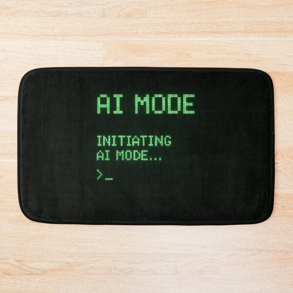 Item preview, Retro AI Computer Screen: AI Mode designed and sold by Glitchart66.