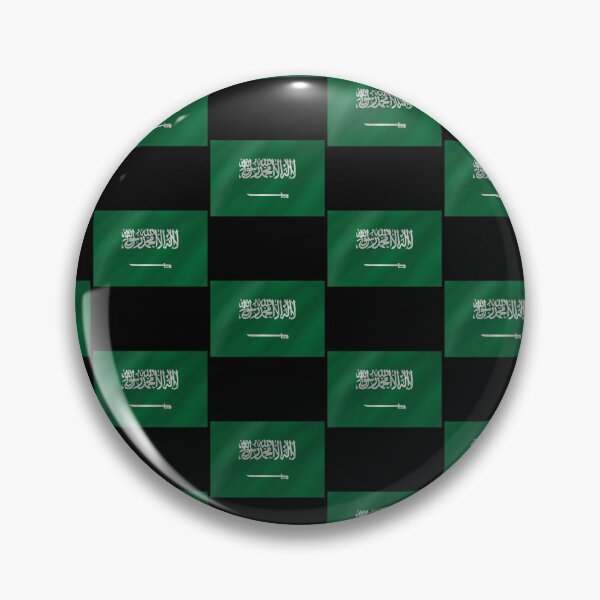 Item preview, Saudi Arabian Flag Wave Saudi Arabia Pride Design designed and sold by YAZ.