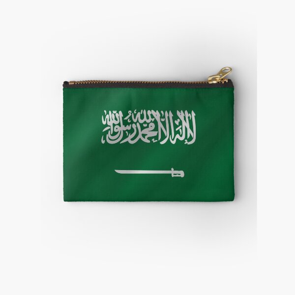 Item preview, Saudi Arabian Flag Wave Saudi Arabia Pride Design designed and sold by YAZ.