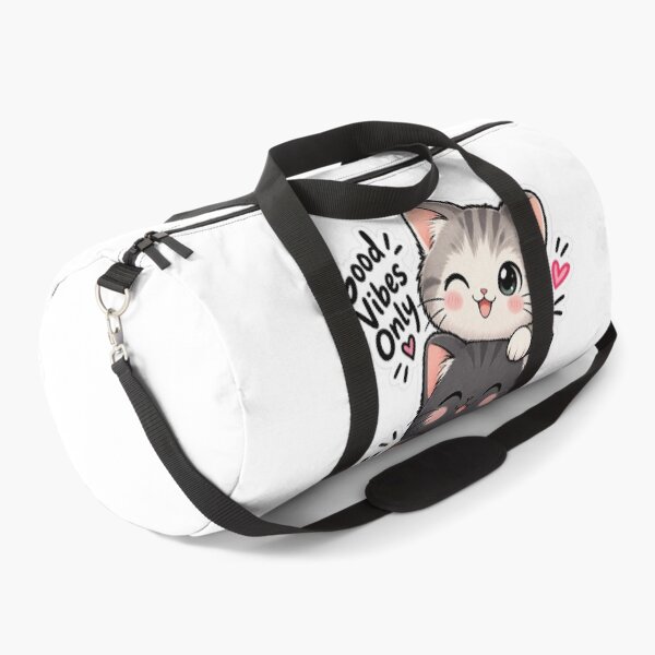 Item preview, Cute Stacked Cats Good Vibes Only Kawaii Kitten Sticker. designed and sold by PRIME4YOU.