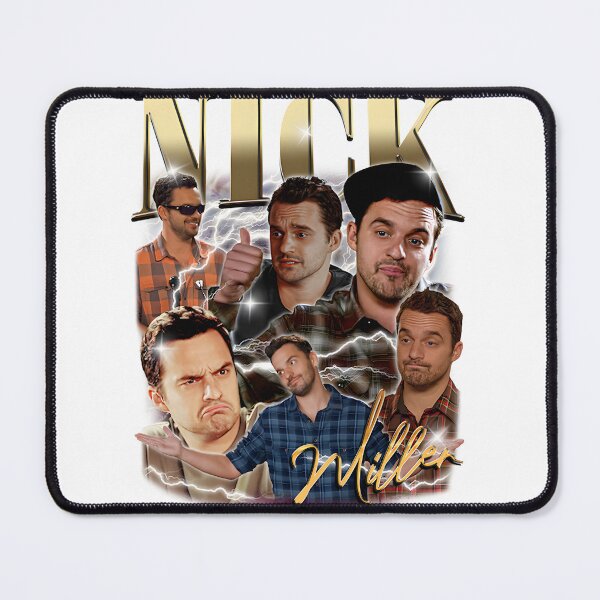 Item preview, Nick Miller Inspired Vintage Style Graphic Design designed and sold by Inari Nofox.