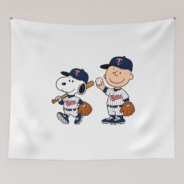 Item preview, Snoopy & Charlie Brown Baseball Twins  designed and sold by ArtfulCratures.