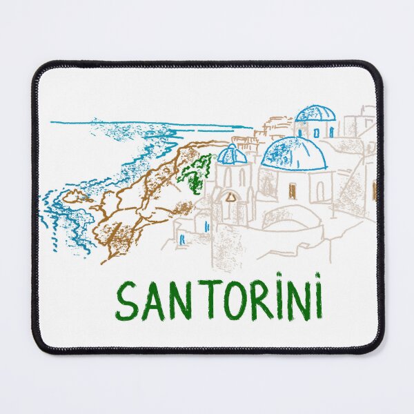Item preview, Santorini Greece Souvenir Gift for Tourists designed and sold by MichaeIRellov.