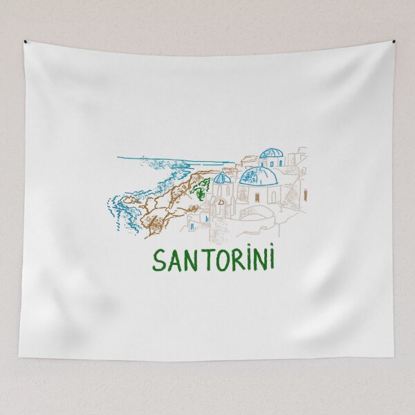 Item preview, Santorini Greece Souvenir Gift for Tourists designed and sold by MichaeIRellov.