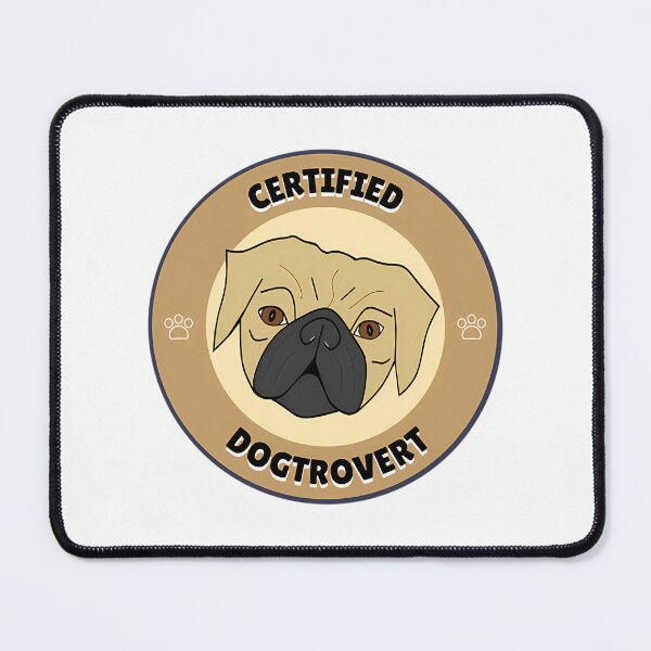 Item preview, Certified Pug Dogtrovert designed and sold by christineirist.