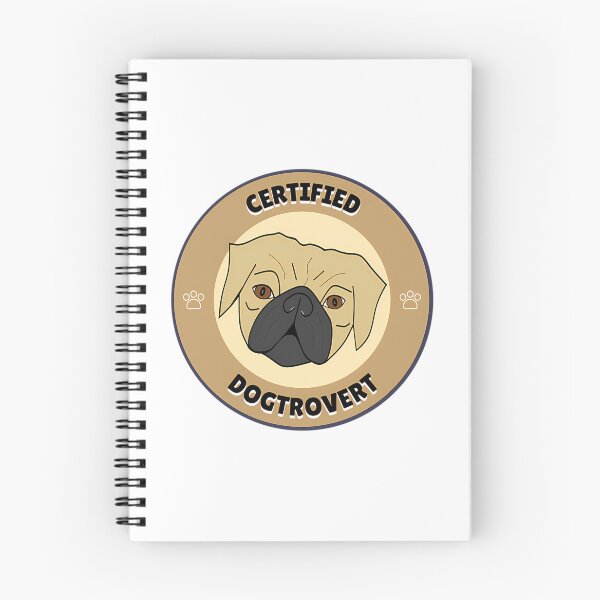 Item preview, Certified Pug Dogtrovert designed and sold by christineirist.