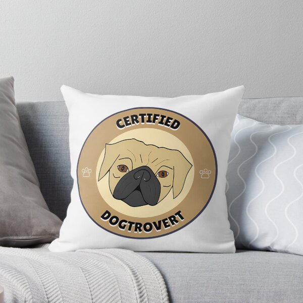Item preview, Certified Pug Dogtrovert designed and sold by christineirist.