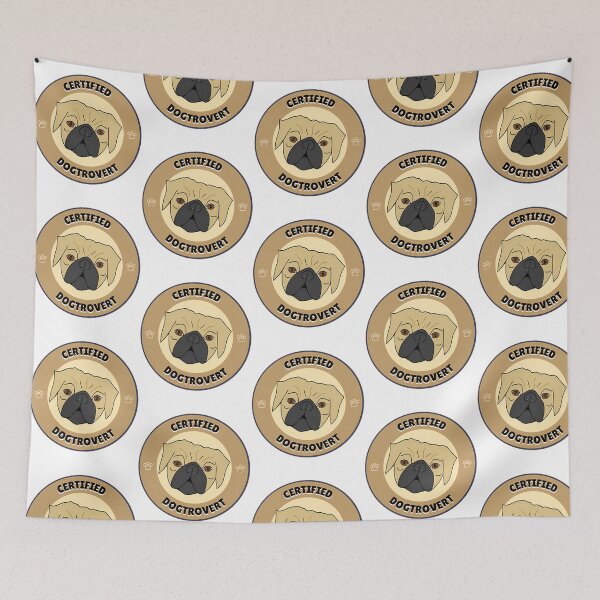 Item preview, Certified Pug Dogtrovert designed and sold by christineirist.