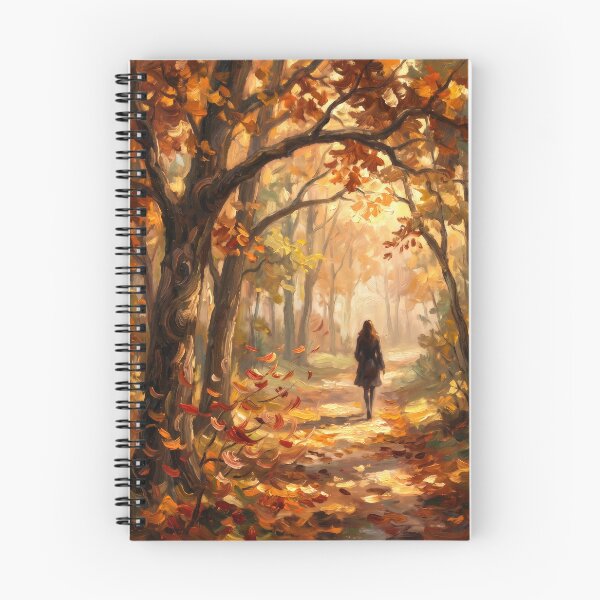 Item preview, Golden Woodland Path designed and sold by RedPeaStudio.