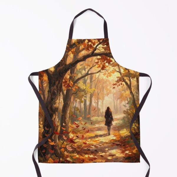 Item preview, Golden Woodland Path designed and sold by RedPeaStudio.