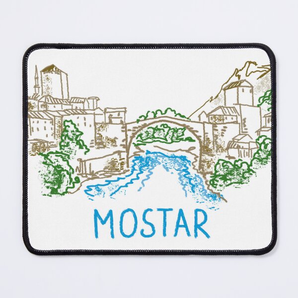 Item preview, Mostar Bosnia and Herzegovina Souvenir Gift for Tourists designed and sold by MichaeIRellov.