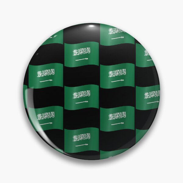 Item preview, Saudi Arabian Waving Flag Saudi Arabia Pride Design designed and sold by YAZ.