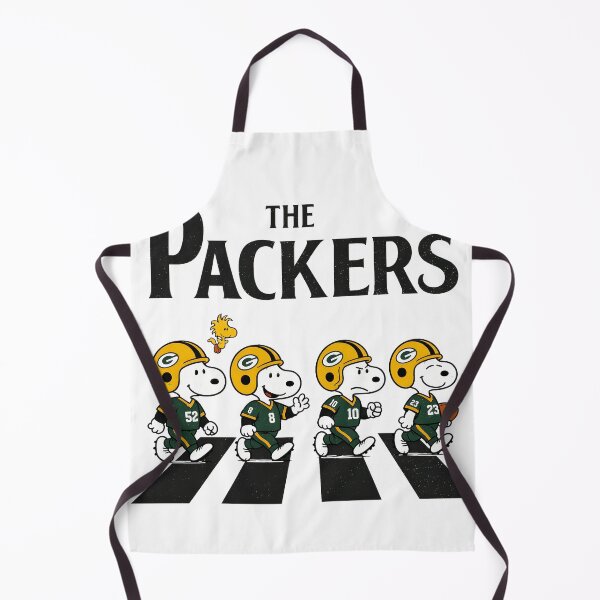 Artikelvorschau, Packers Snoopy Woodstock Abbey Road entworfen und verkauft von ArtfulCratures.