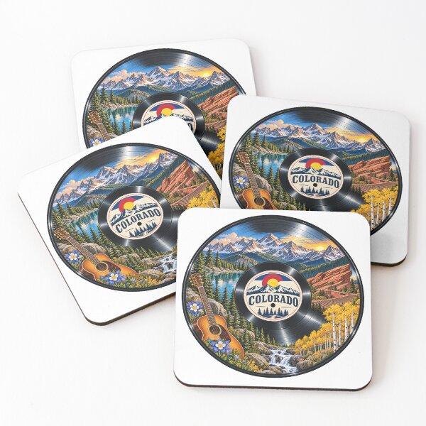 Item preview, Colorado Vinyl Record designed and sold by Whimspired By Paxx.