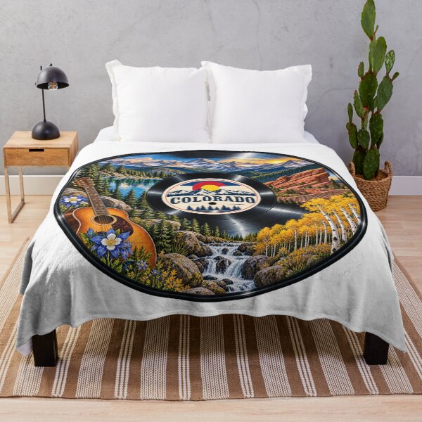 Item preview, Colorado Vinyl Record designed and sold by Whimspired By Paxx.