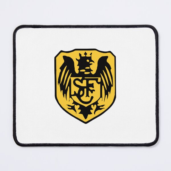 Item preview, Stotfold FC Golden Shield Eagle Crest Emblem designed and sold by Sang M. Shelton.
