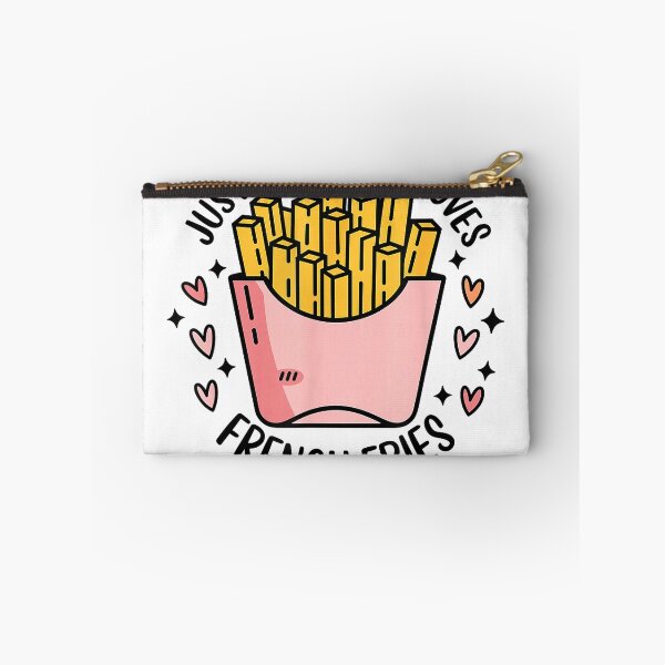 Item preview, Fries Lover Just A Girl Who Loves French Fries Fast Food T-Shirt designed and sold by gidget-gadget.