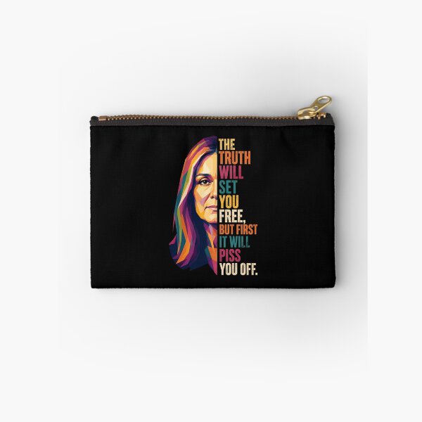 Item preview, Gloria Steinem - Gloria Steinem Memorial - Feminist Quote - Feminist Icon - The Truth Will Set You Free designed and sold by FrancesRobb.