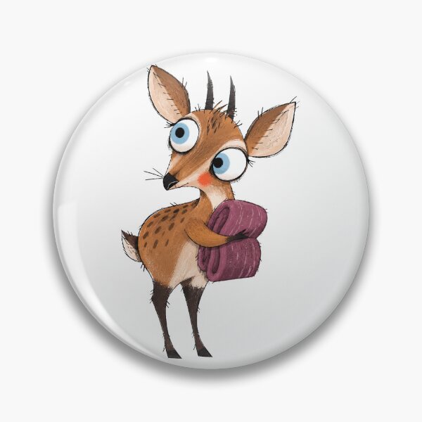 Item preview, Dik-Dik with a Folded Throw designed and sold by The-Art-of-D.