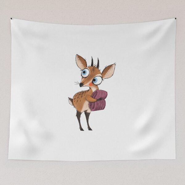 Item preview, Dik-Dik with a Folded Throw designed and sold by The-Art-of-D.