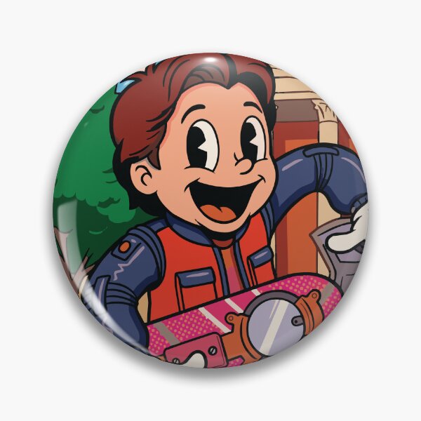 Item preview, Marty Future Boy - Rubber Hose Cartoon - Scene Edition designed and sold by NostalgiaBoy.