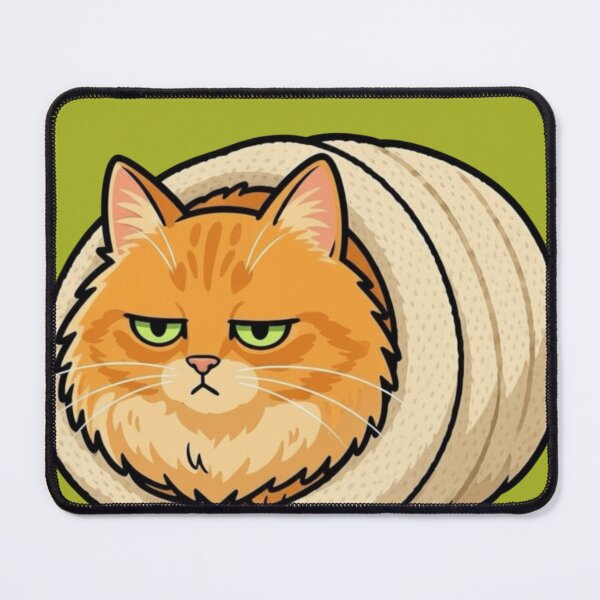 Item preview, Funny Grumpy Ginger Cat Don't Disturb Meme designed and sold by MagicByAl.