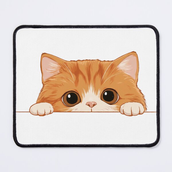 Item preview, Ginger Cat Peaking designed and sold by Living Positive With Dan.