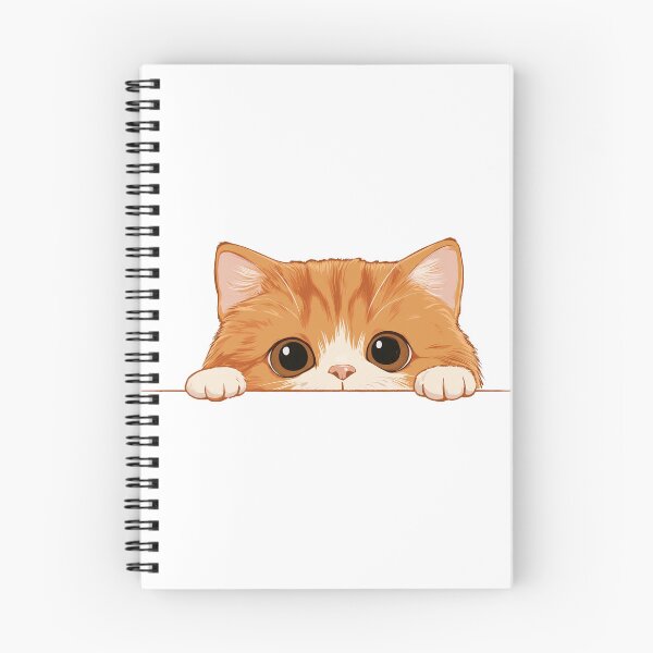 Item preview, Ginger Cat Peaking designed and sold by Living Positive With Dan.