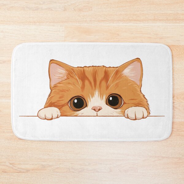 Item preview, Ginger Cat Peaking designed and sold by Living Positive With Dan.
