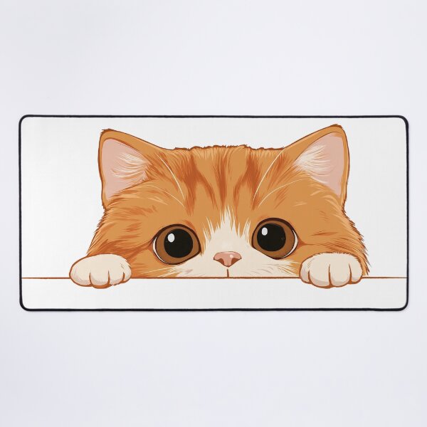 Item preview, Ginger Cat Peaking designed and sold by Living Positive With Dan.