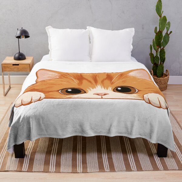 Item preview, Ginger Cat Peaking designed and sold by Living Positive With Dan.