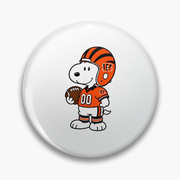 Item preview, Snoopy Football Orange Cincinnati  designed and sold by ArtfulCratures.