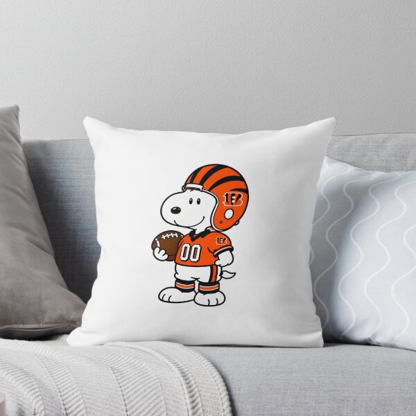 Item preview, Snoopy Football Orange Cincinnati  designed and sold by ArtfulCratures.