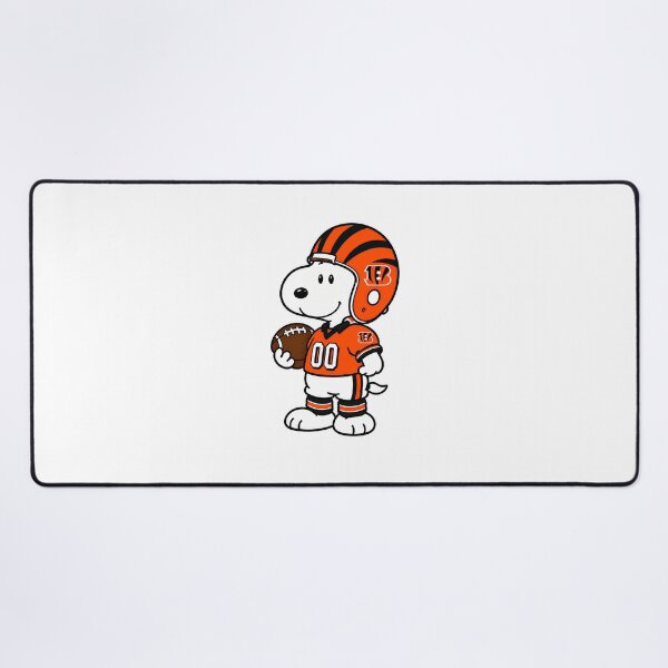 Item preview, Snoopy Football Orange Cincinnati  designed and sold by ArtfulCratures.