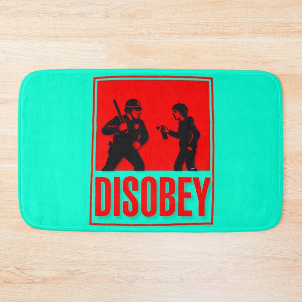 Item preview, Disobey Urban Bombing Streetwear Hip Hop Graphic T-Shirt designed and sold by YOFANTZ!.