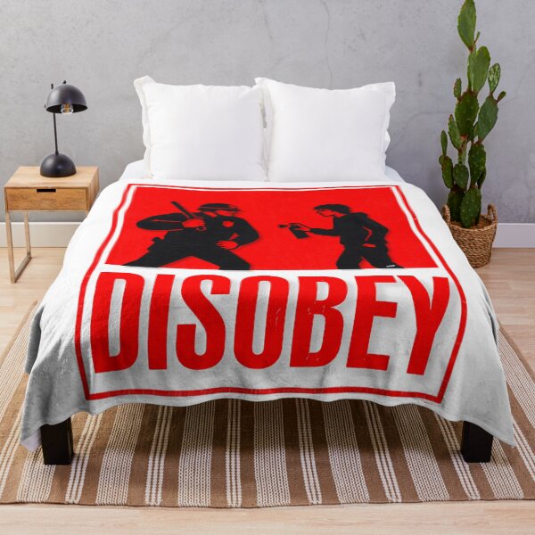 Item preview, Disobey Urban Bombing Streetwear Hip Hop Graphic T-Shirt designed and sold by YOFANTZ!.