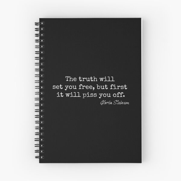 Item preview, Gloria Steinem - Gloria Steinem Memorial - Feminist Quote - Feminist Icon - The Truth Will Set You Free Quote designed and sold by FrancesRobb.