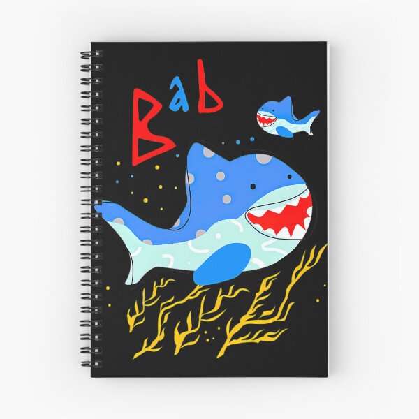 Item preview, Cartoon Sea Sharks Swimming Underwater designed and sold by BrigitteDuhame.
