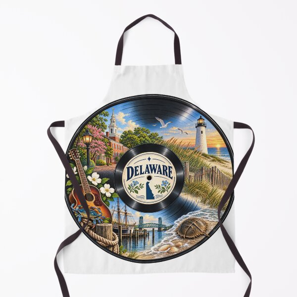 Item preview, Delaware Vinyl Record designed and sold by Whimspired By Paxx.