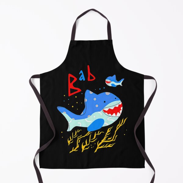 Item preview, Cartoon Sea Sharks Swimming Underwater designed and sold by BrigitteDuhame.