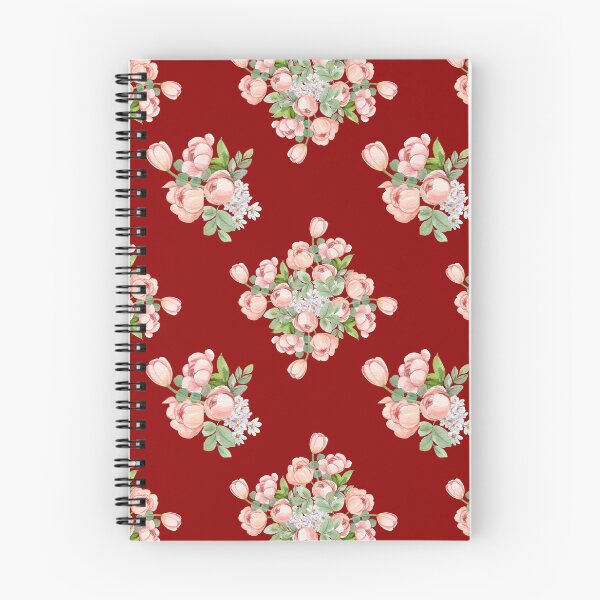 Item preview, Deep Red Pink Tulip Floral Seamless Pattern designed and sold by ​Jyoti Digital Artist.