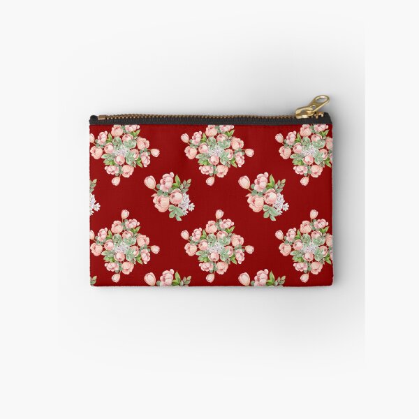 Item preview, Deep Red Pink Tulip Floral Seamless Pattern designed and sold by ​Jyoti Digital Artist.