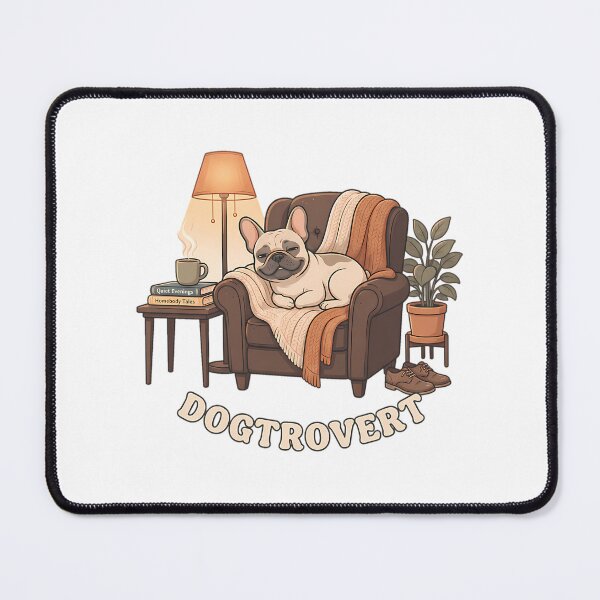 Item preview, Cozy Dogtrovert Frenchie Relaxing Art designed and sold by christineirist.
