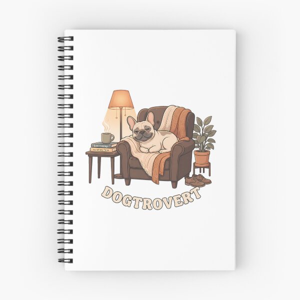 Item preview, Cozy Dogtrovert Frenchie Relaxing Art designed and sold by christineirist.