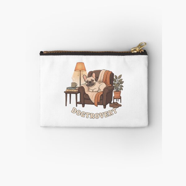 Item preview, Cozy Dogtrovert Frenchie Relaxing Art designed and sold by christineirist.