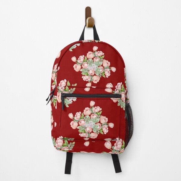 Item preview, Deep Red Pink Tulip Floral Seamless Pattern designed and sold by Jyoti Digital Artist.