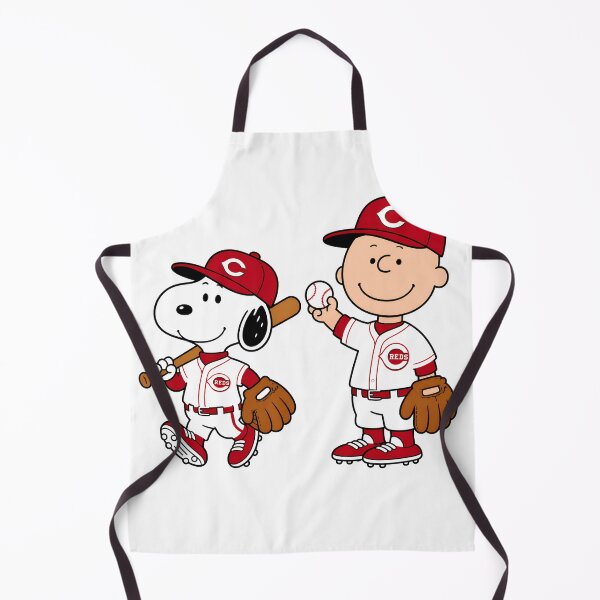 Item preview, Snoopy Charlie Brown Cincinnati Reds Baseball designed and sold by ArtfulCratures.