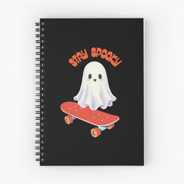 Item preview, Cute Skater Ghost | Spooky Season Halloween designed and sold by AlinaTales.