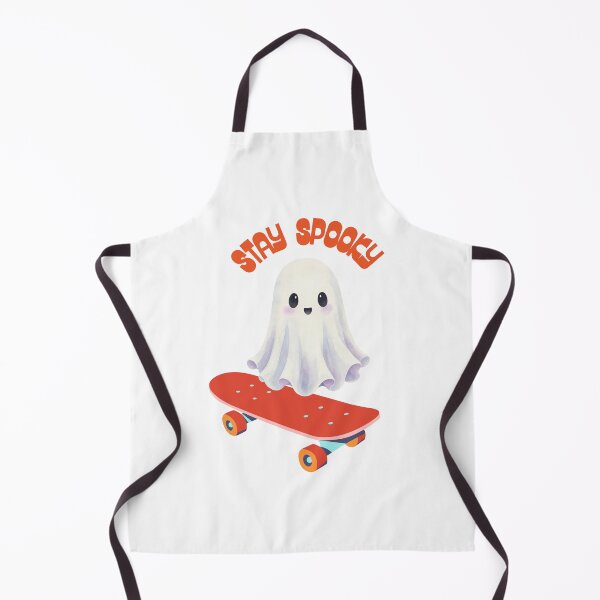 Item preview, Cute Skater Ghost | Spooky Season Halloween designed and sold by AlinaTales.